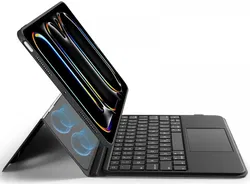 ESR Ascend Keyboard Case iPad Pro 11 (2024/2025) Toetsenbord Hoes Zwart afbeelding