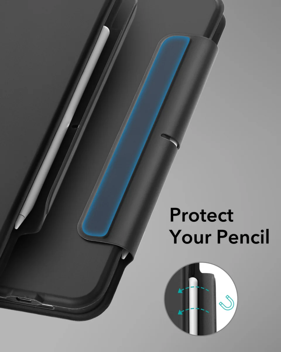 ESR Ascend Keyboard Case iPad Pro 13 (2024/2025) Magnetisch US Toetsenbord Hoes afbeelding 10