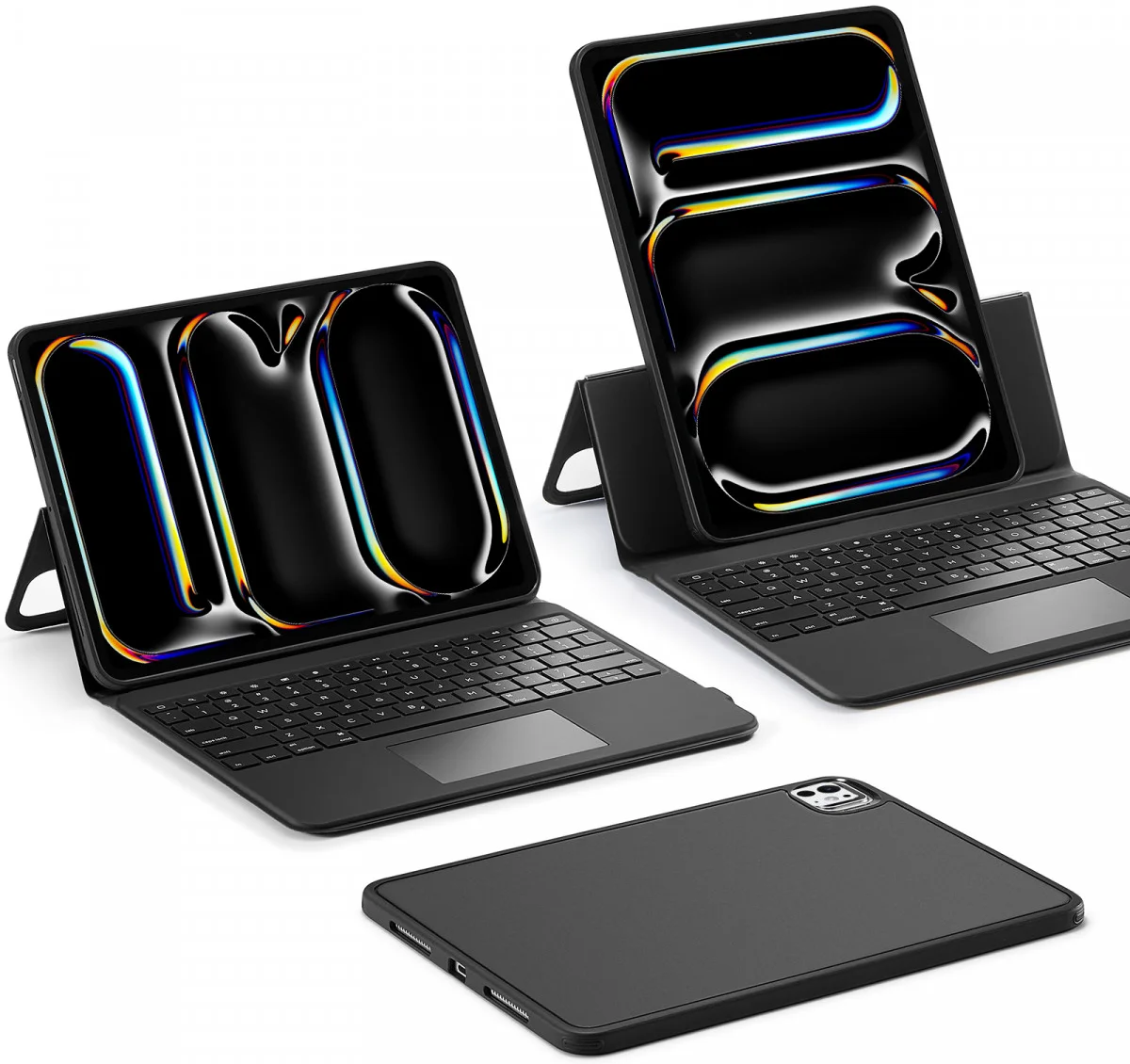 ESR Ascend Keyboard Case iPad Pro 13 (2024/2025) Magnetisch US Toetsenbord Hoes afbeelding 2