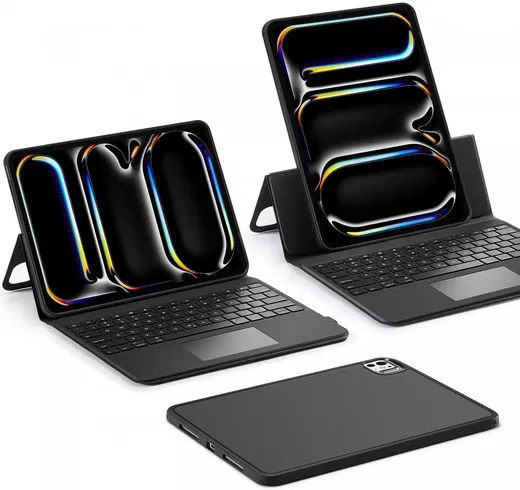 ESR Ascend Keyboard Case iPad Pro 13 (2024/2025) Magnetisch US Toetsenbord Hoes afbeelding 2