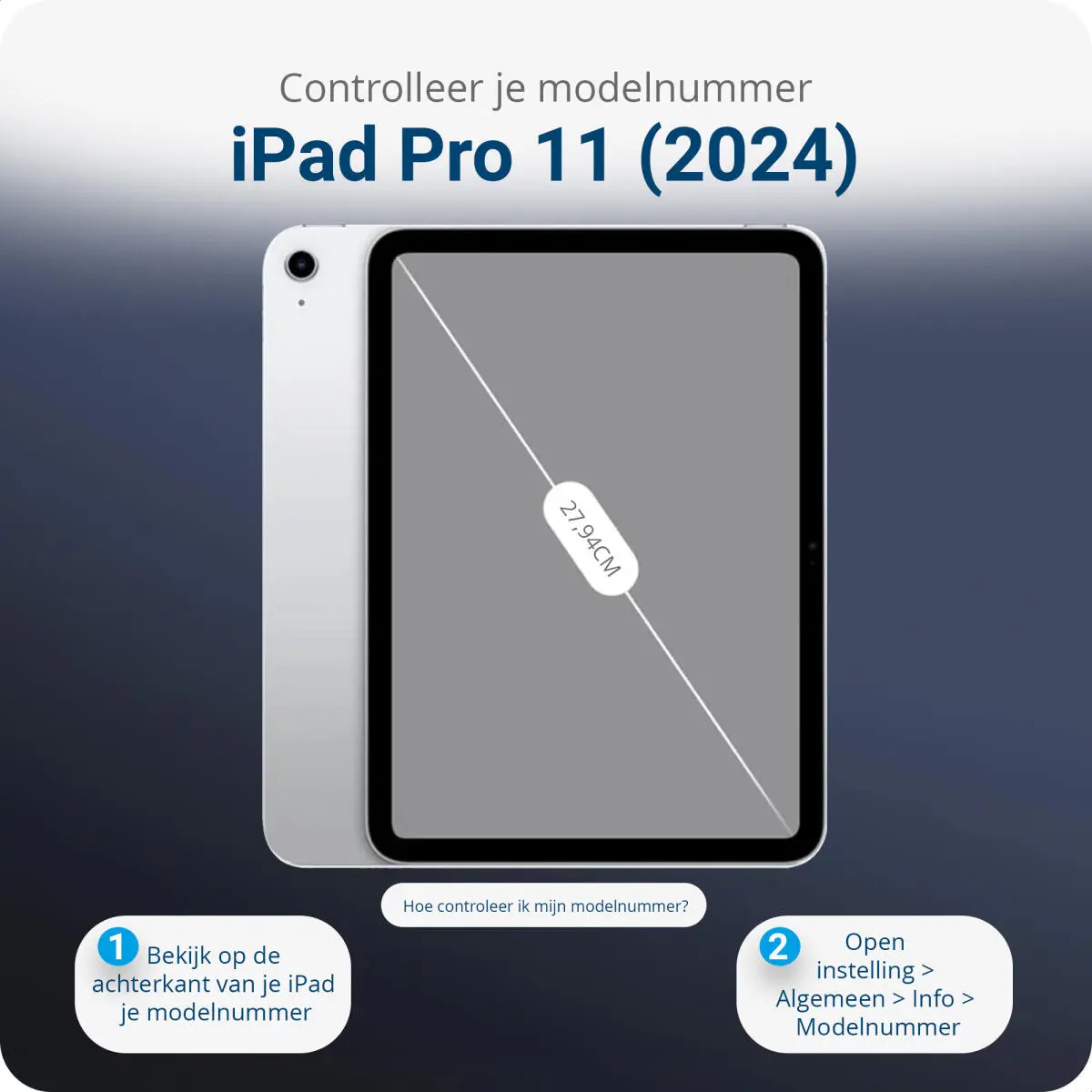 ESR Rebound Magnetic 360 iPad Pro 11 (2024/2025) Toetsenbord Hoes Zwart afbeelding 8