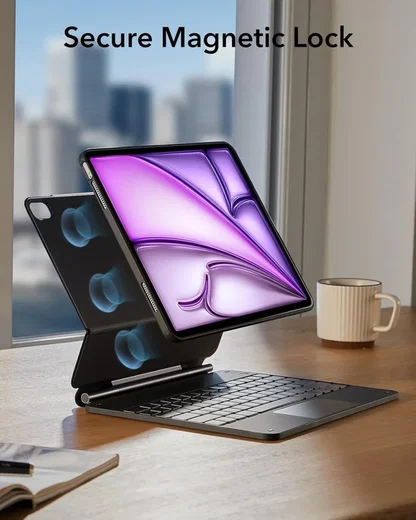 ESR Rebound Magnetic 360 Apple iPad Air 13 (24/25/26) Toetsenbord Hoes Zwart afbeelding 7