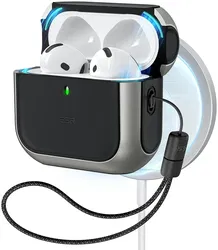 ESR Halolock Orbit Hybrid AirPods 4 (2024) Hoes Magsafe Titanium afbeelding