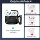 ESR Halolock Cyber Tough AirPods 4 (2024) Hoes Magsafe Zwart afbeelding 2