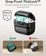 ESR HaloLock Pulse Magnetic Lock AirPods 4 (2024) Hoesje MagSafe Zwart afbeelding 5