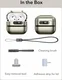 ESR HaloLock Pulse Magnetic Lock AirPods 4 (2024) Hoesje MagSafe Titanium afbeelding 9