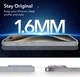ESR Classic Hybrid iPhone 15 Pro Max Hoesje MagSafe Transparant Grijs afbeelding 4