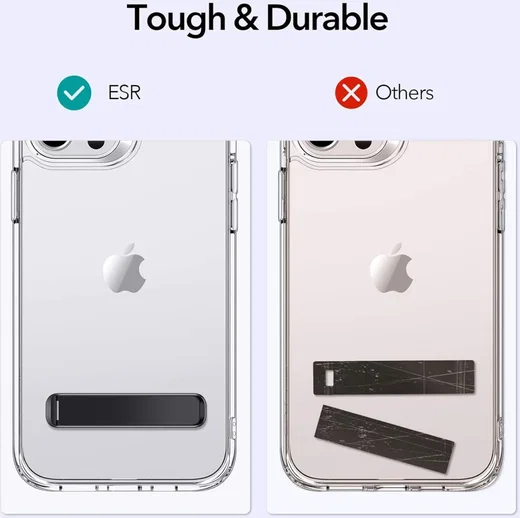 ESR Boost Phone Kickstand - Universele Standaard voor Telefoons Zwart afbeelding 7