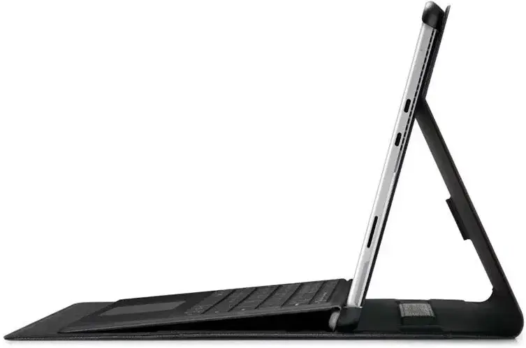 Spigen Stand Folio Microsoft Surface Pro 8 Hoes Book Case met Stand Zwart afbeelding 3
