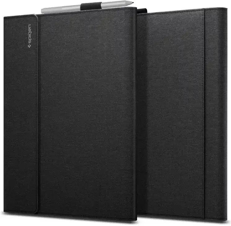 Spigen Stand Folio Microsoft Surface Pro 8 Hoes Book Case met Stand Zwart afbeelding 13