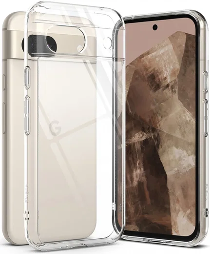 Ringke Fusion Google Pixel 8a Hoesje Back Cover Transparant afbeelding 2