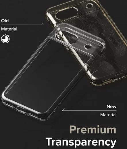 Ringke Fusion Google Pixel 8a Hoesje Back Cover Transparant afbeelding 5