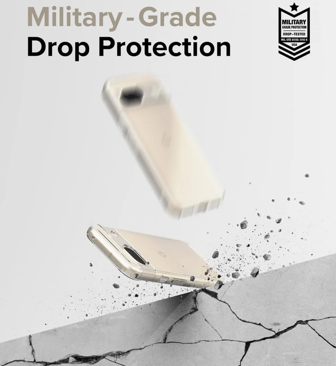 Ringke Fusion Google Pixel 8a Hoesje Back Cover Transparant afbeelding 6