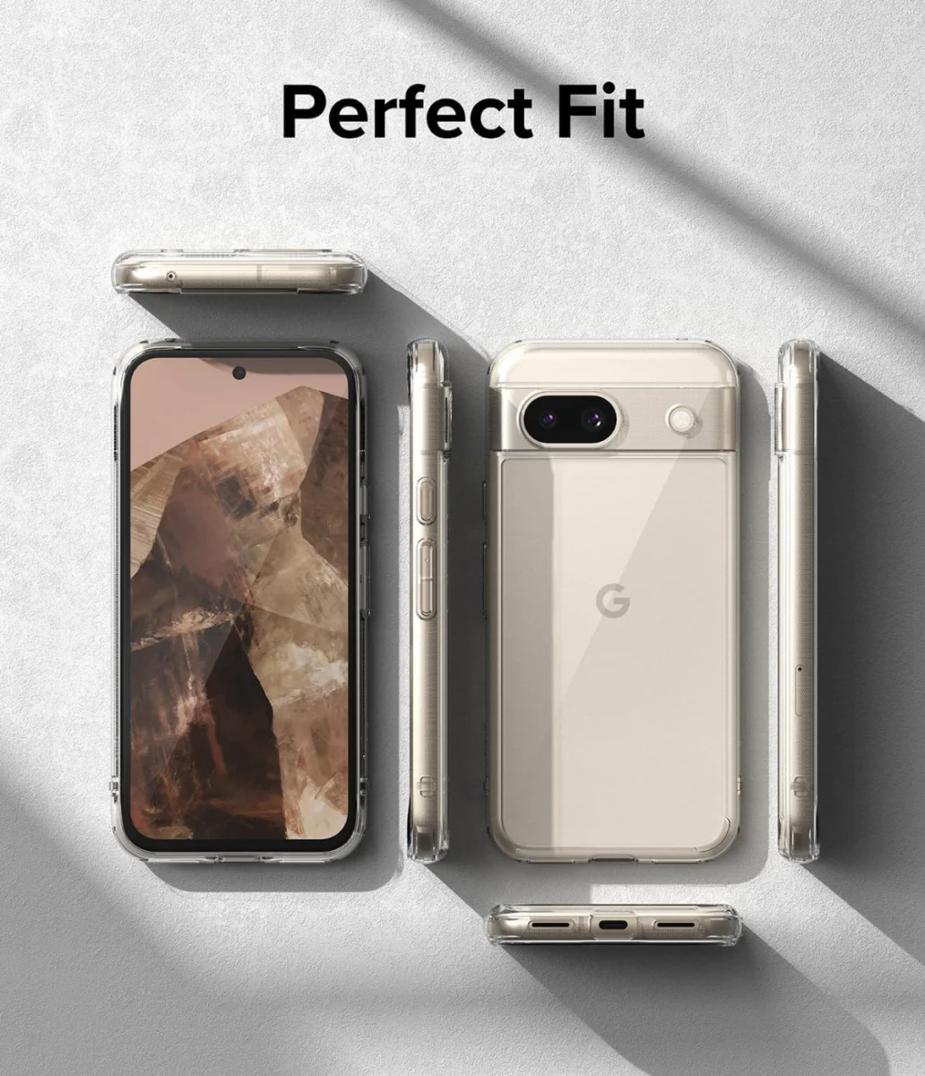 Ringke Fusion Google Pixel 8a Hoesje Back Cover Transparant afbeelding 10