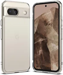 Ringke Fusion Google Pixel 8a Hoesje Back Cover Matte Transparant afbeelding