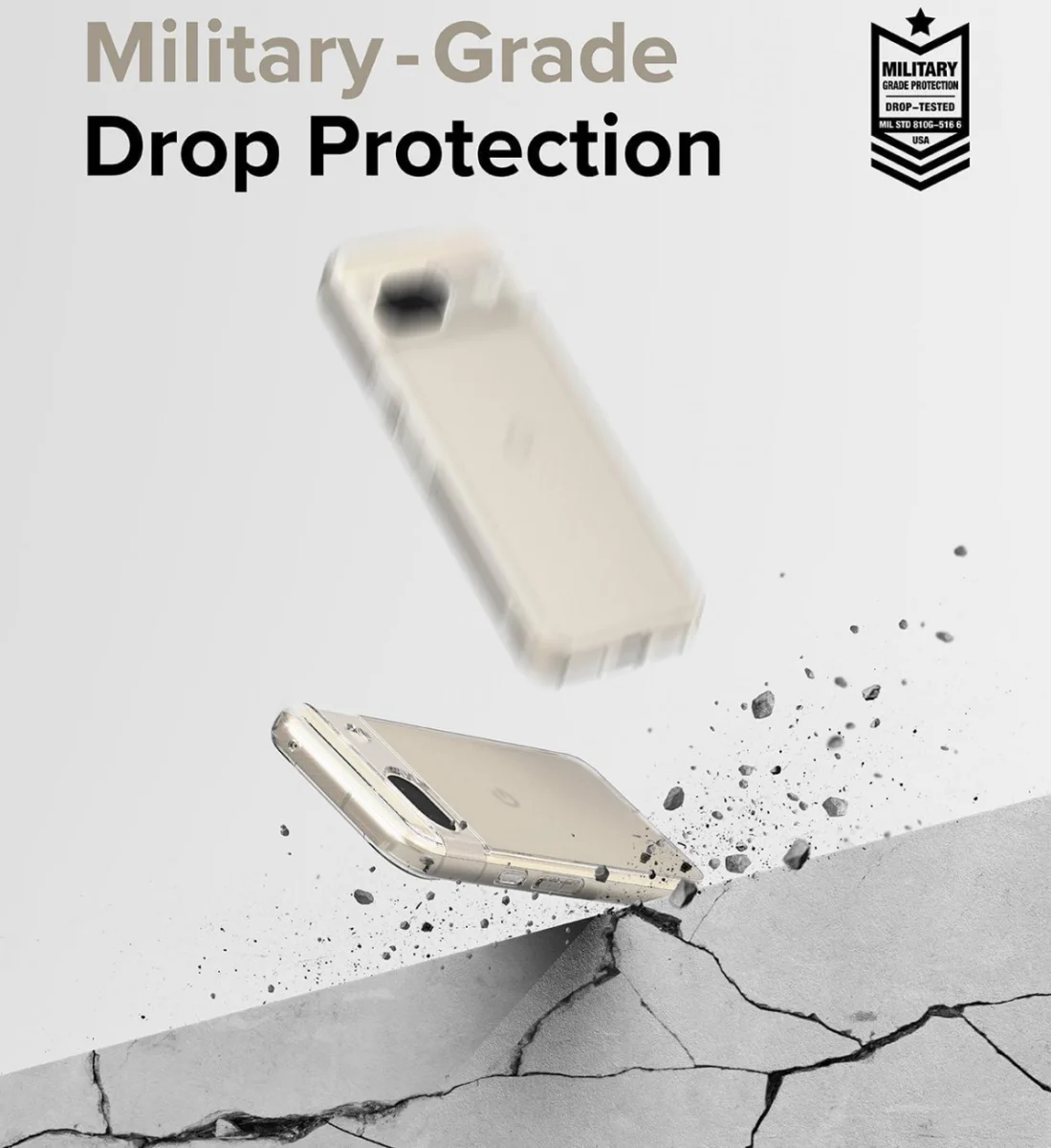 Ringke Fusion Google Pixel 8a Hoesje Back Cover Matte Transparant afbeelding 6
