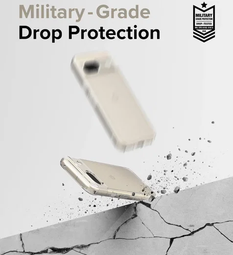 Ringke Fusion Google Pixel 8a Hoesje Back Cover Matte Transparant afbeelding 6