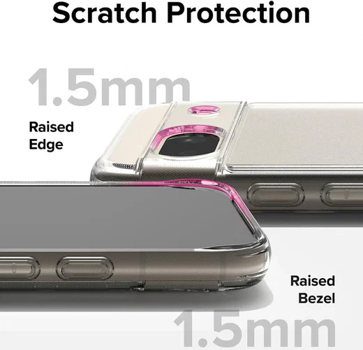 Ringke Fusion Google Pixel 8a Hoesje Back Cover Matte Transparant afbeelding 8