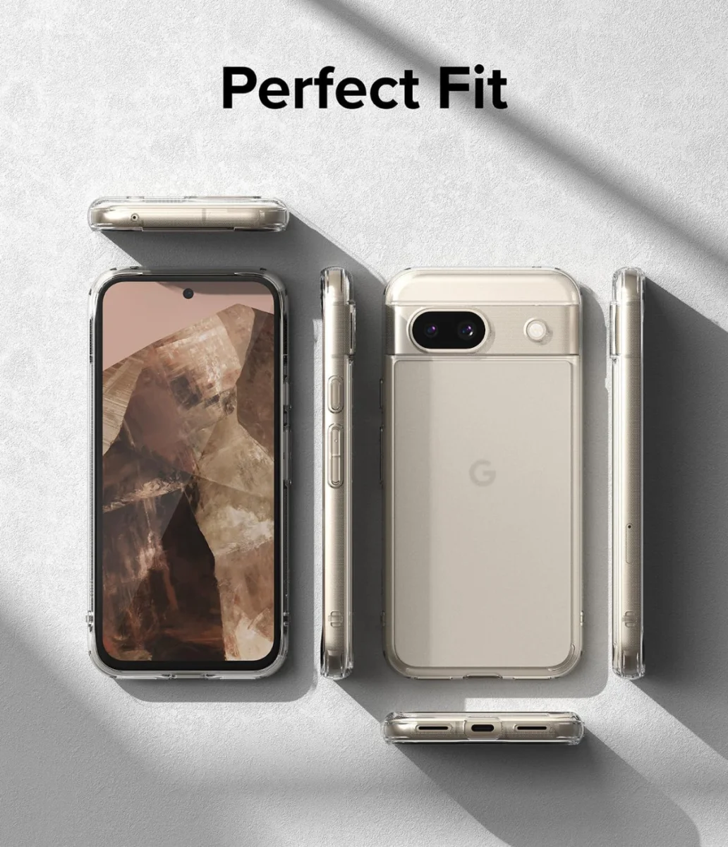 Ringke Fusion Google Pixel 8a Hoesje Back Cover Matte Transparant afbeelding 10