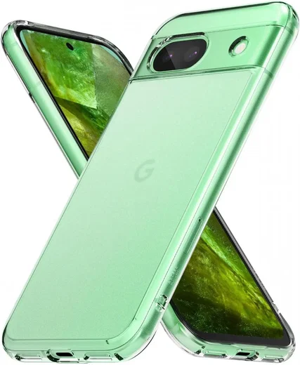 Ringke Fusion Google Pixel 8a Hoesje Back Cover Matte Transparant afbeelding 2