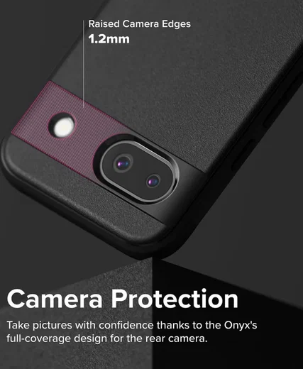 Ringke Onyx Google Pixel 8a Hoesje Flexibel TPU Back Cover Zwart afbeelding 5
