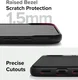 Ringke Onyx Google Pixel 8a Hoesje Flexibel TPU Back Cover Zwart afbeelding 8