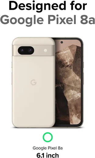 Ringke Onyx Google Pixel 8a Hoesje Flexibel TPU Back Cover Zwart afbeelding 9