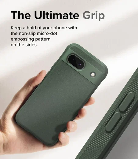 Ringke Onyx Google Pixel 8a Hoesje Flexibel TPU Back Cover Groen afbeelding 2