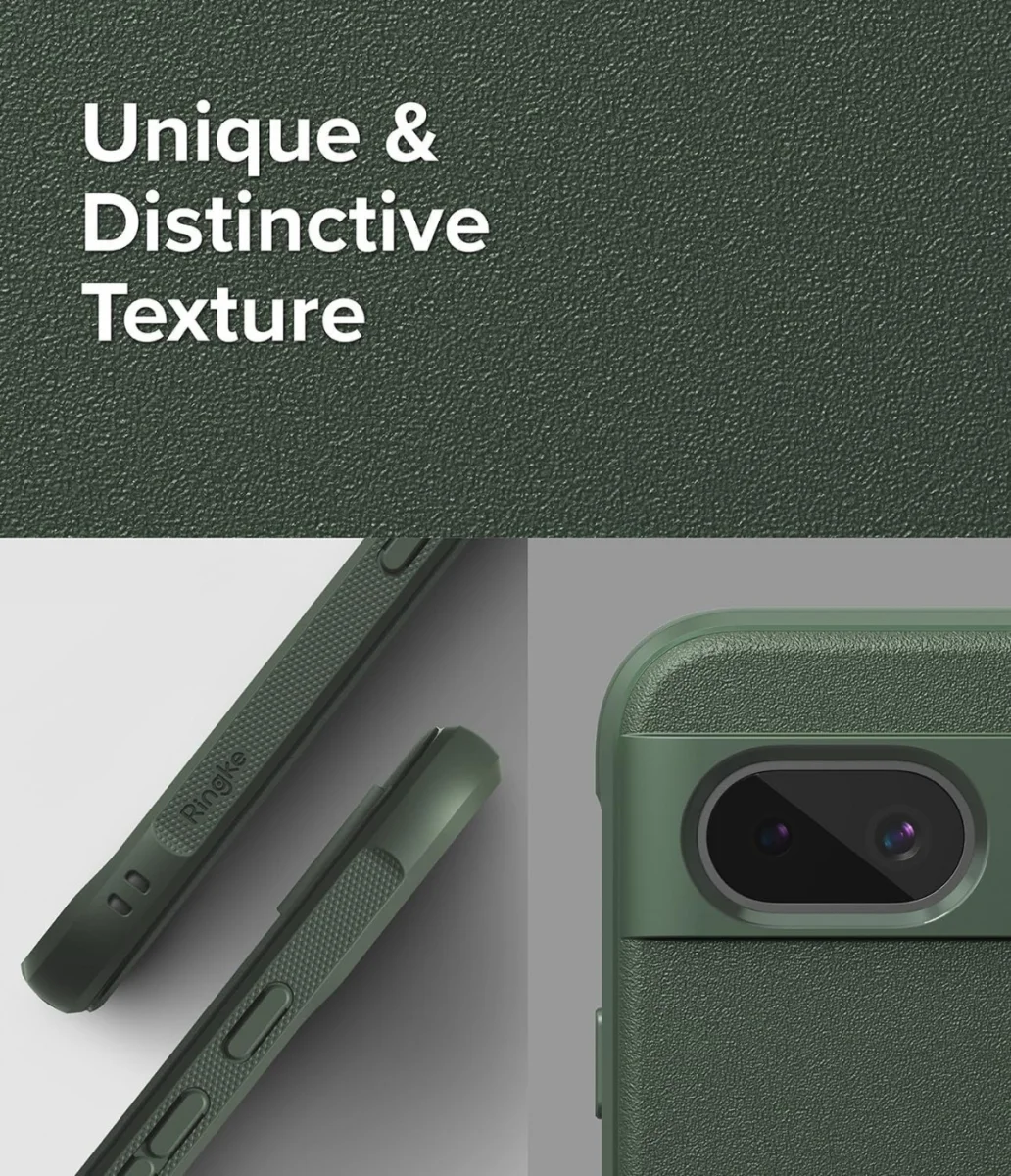 Ringke Onyx Google Pixel 8a Hoesje Flexibel TPU Back Cover Groen afbeelding 5