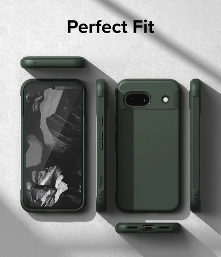 Ringke Onyx Google Pixel 8a Hoesje Flexibel TPU Back Cover Groen afbeelding 7
