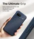 Ringke Onyx Google Pixel 8a Hoesje Flexibel TPU Back Cover Blauw afbeelding 2