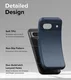 Ringke Onyx Google Pixel 8a Hoesje Flexibel TPU Back Cover Blauw afbeelding 3