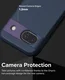 Ringke Onyx Google Pixel 8a Hoesje Flexibel TPU Back Cover Blauw afbeelding 5
