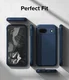 Ringke Onyx Google Pixel 8a Hoesje Flexibel TPU Back Cover Blauw afbeelding 7