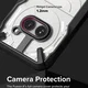 Ringke Fusion X Nothing Phone (2a) / (2a) Plus Hoesje Back Cover Zwart afbeelding 5