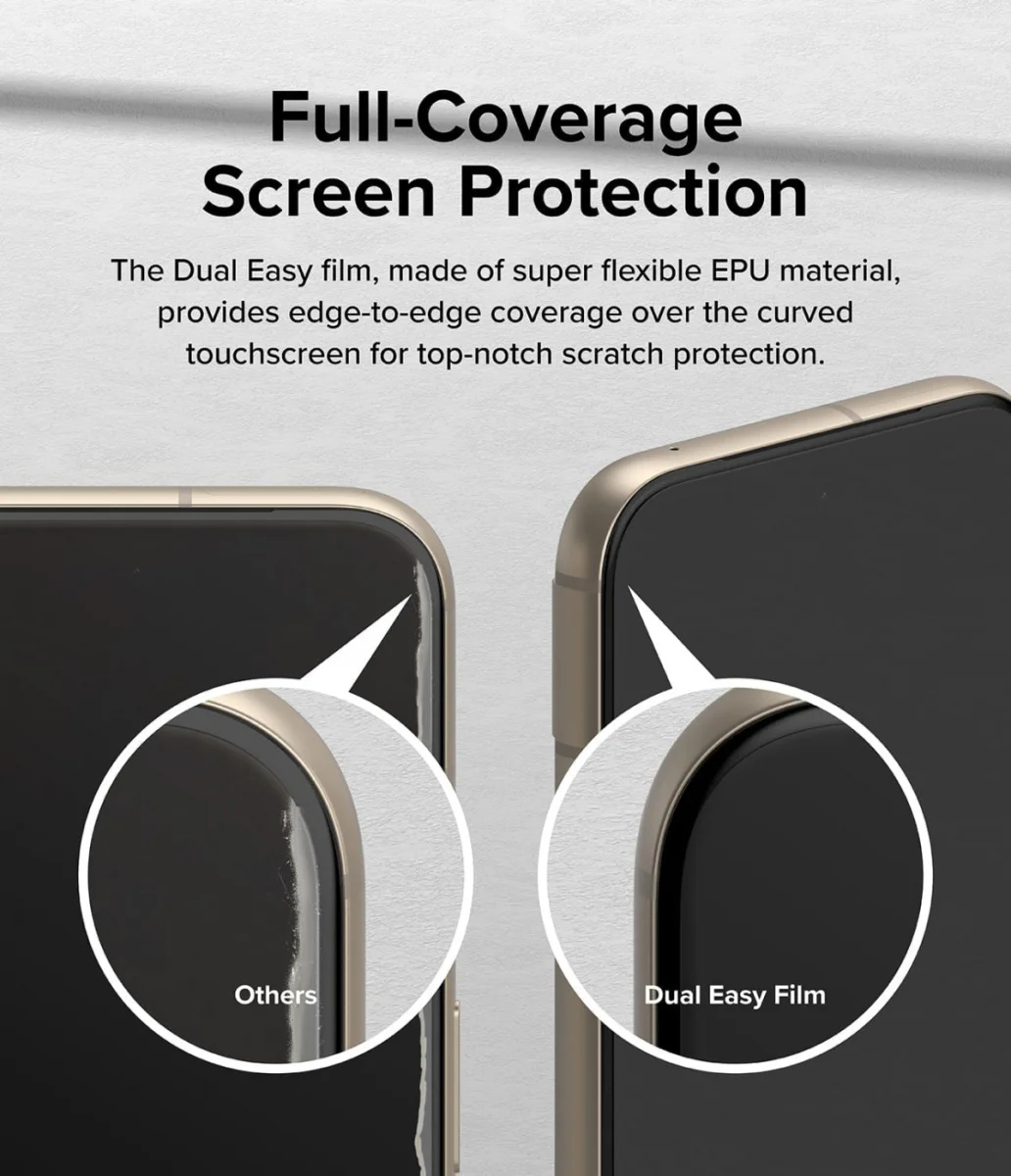 Ringke Dual Easy Film Google Pixel 8a Screen Protector met Jig 2-Pack afbeelding 5