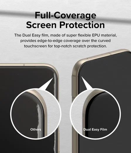 Ringke Dual Easy Film Google Pixel 8a Screen Protector met Jig 2-Pack afbeelding 5