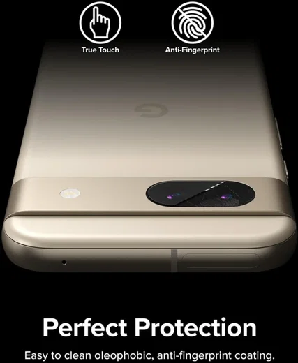 Ringke Google Pixel 8a Camera Protector Tempered Glass [3-Pack] afbeelding 5