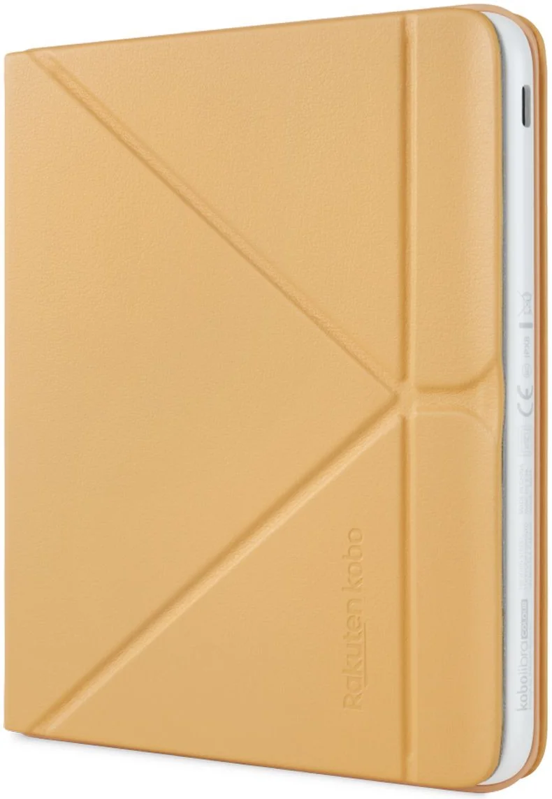 Origineel Kobo Libra Colour Hoes SleepCover Book Case Geel afbeelding 7