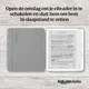 Origineel Kobo Libra Colour Hoes Basic SleepCover Book Case Groen afbeelding 4