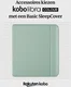 Origineel Kobo Libra Colour Hoes Basic SleepCover Book Case Groen afbeelding 6