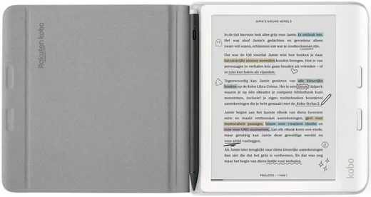 Origineel Kobo Libra Colour Hoes Notebook SleepCover Book Case
