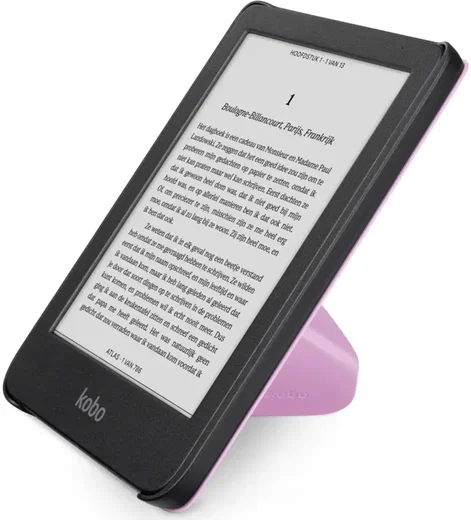 Origineel Kobo Clara Colour / BW Hoes SleepCover Book Case met Standaard Roze afbeelding 2