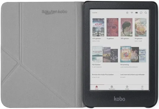 Origineel Kobo Clara Colour / BW Hoes SleepCover Book Case met Standaard Roze afbeelding 3
