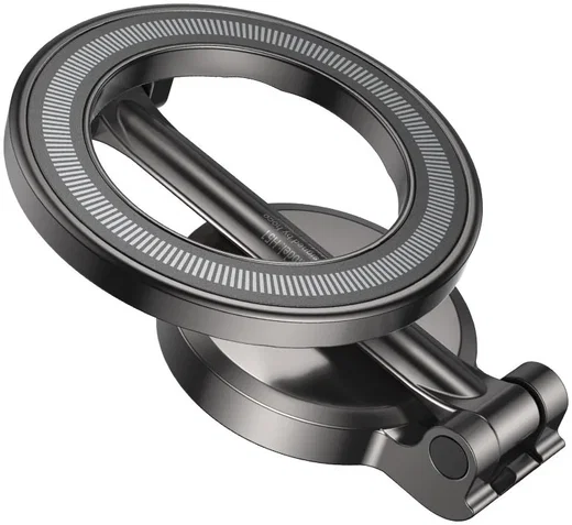 Hoco Dashboard Autohouder Telefoon met MagSafe Ring Aluminium Grijs afbeelding 6