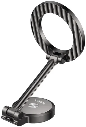 Hoco Dashboard Autohouder Telefoon met MagSafe Ring Aluminium Grijs afbeelding 7