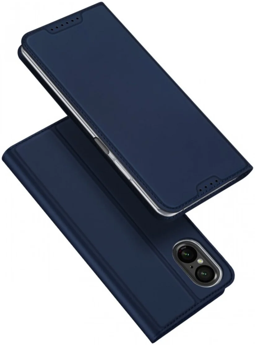 Dux Ducis Skin Pro Sony Xperia 10 VI Hoesje Portemonnee Blauw afbeelding 1