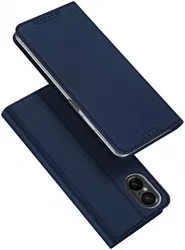 Dux Ducis Skin Pro Sony Xperia 10 VI Hoesje Portemonnee Blauw afbeelding