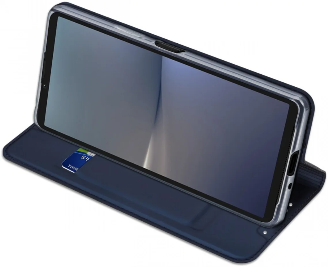 Dux Ducis Skin Pro Sony Xperia 10 VI Hoesje Portemonnee Blauw afbeelding 4