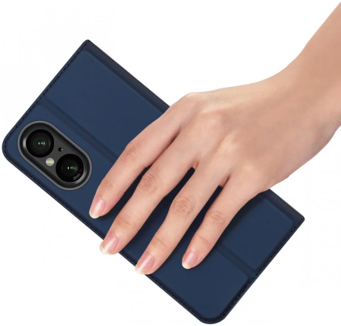 Dux Ducis Skin Pro Sony Xperia 10 VI Hoesje Portemonnee Blauw afbeelding 7